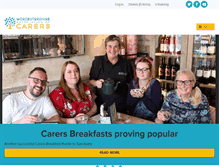 Tablet Screenshot of carersworcs.org.uk